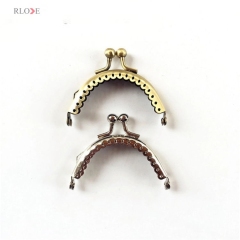 wholesale high quality 6.5cm kiss lock metal mini coin purse frame RL-PMF0016