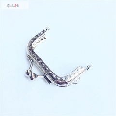 GuangZhou supplier making bag accessories coin frames metal clasp purse frames RL-PMF0005