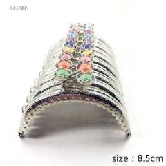 8.5cm Wholesale Clutch Purse Bag Metal Frame handbag hardware purse frame RL-PMF0106A