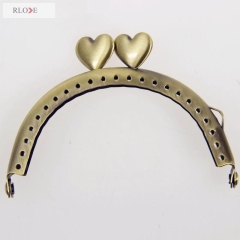 China's Suppliers Purse Bag Part Accessories Kiss Clasp Metal Purse Frame RL-PMF0137-0139