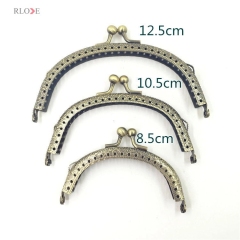 Multi size ball clasp metal bag accessories coin clutch metal purse frame RL-PMF0084&0085&0086