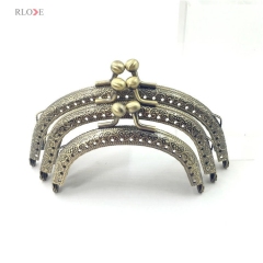 Multi size ball clasp metal bag accessories coin clutch metal purse frame RL-PMF0084&0085&0086