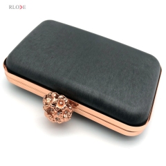 Different color handbag box clutch frame for ladies purse H-058