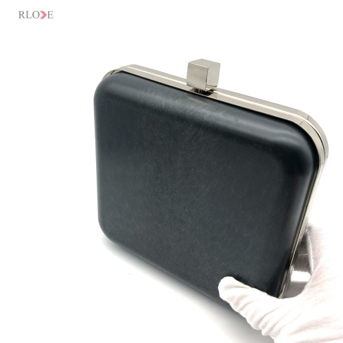 Sliver color bag accessories metal purse frame plastic box H-060