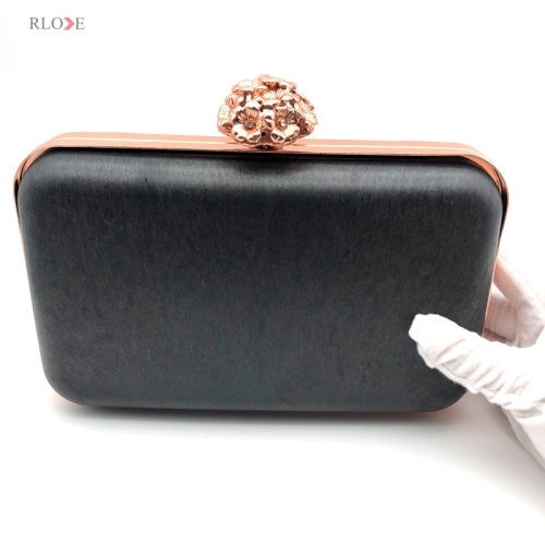 Different color handbag box clutch frame for ladies purse H-058