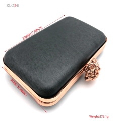 Different color handbag box clutch frame for ladies purse H-058
