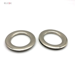 Factory Manufacturing Hanging Plating Nickel Color Hardware 40 MM Metal Bag Eyelets With Screws