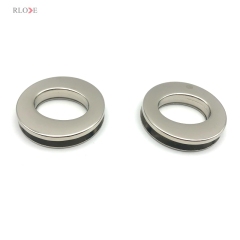 High Quality Shiny Silver Zinc Alloy 30 MM Bag Metal Eyelets With Screw For Leather Handbag