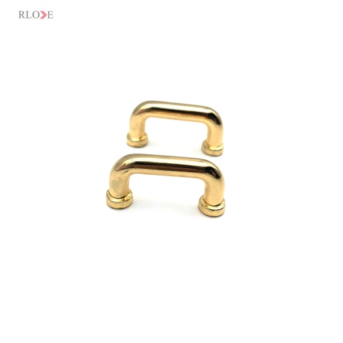 Custom Fashion Metal Fittings Zinc Alloy Light Gold 20 MM Arch Bridge Strap Buckles For Bags Accessories
