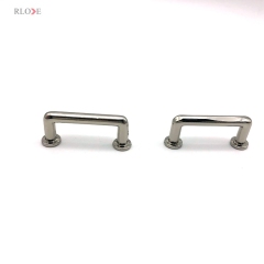 Bag Hardware Accessories Handle Holder Fittings 1 Inch Silver Color Metal Arch Bridge For Handbag