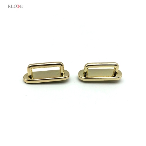 Good Quality Hanging Plating Zinc Alloy Hardware Light Gold 20 MM Arch Bridge For Leather Purse Accessories