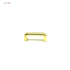 Handbag Hardware Shoulder Fittings Hanging Plating Light Gold 20 MM Metal Arch Bridge For Bag Accessories