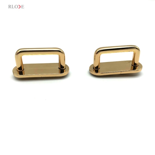 Handbag Decoration Handle Parts Fitting Light Gold 1 Inch Metal Arch Bridge Zinc Alloy For Bag Accessories