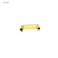 Handbag Hardware Shoulder Fittings Hanging Plating Light Gold 20 MM Metal Arch Bridge For Bag Accessories