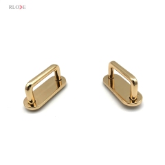 Handbag Decoration Handle Parts Fitting Light Gold 1 Inch Metal Arch Bridge Zinc Alloy For Bag Accessories