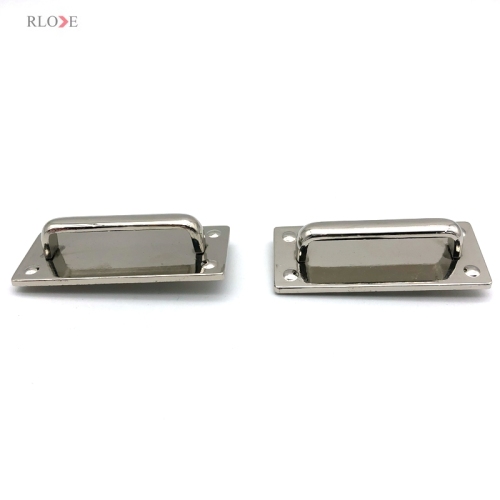 Professional Zinc Alloy Silver Color Rectangle Shape 38 MM Bag Metal Arch Bridge For Handbag Accessories