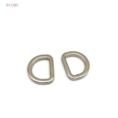 Factory Manufacturer Design Zinc Alloy Silver Color 19 MM Bag D Ring Metal Buckles For Handbag Accessories