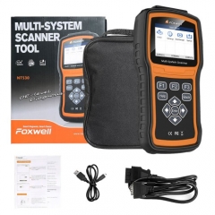 Foxwell NT530 BMW Full System Scanner with SRS, ABS, EPB, Oil Reset, DPF, SAS and Battery Registration Support Latest BMW 2018/2019 & F Chassis