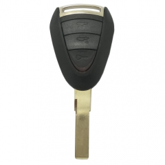3 Buttons Replacement key Shell with Blank Key for 911 Cayman Boxster GT Porche 5 Pieces/Lot