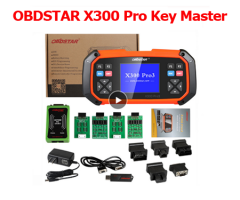 OBDSTAR X300 PRO3 X-300 Key Master with Immobiliser + Odometer Adjustment +EEPROM/PIC+OBDII+Toyota G & H Chip All Keys Lost