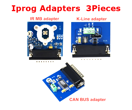 2019 Newest  Iprog IPROG+ IR MB +CAN BUS +K-LINE adapter For IPROG+ IProg Pro Programmer 