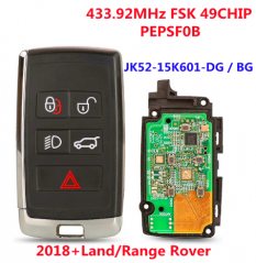 (433Mhz) PEPSF0B Full Keyless Smart Key For Land / Range Rover