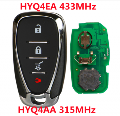 433Mhz HYQ4EA 315MHz HYQ4AA Smart Key For Chevrolet Camaro/Cruze