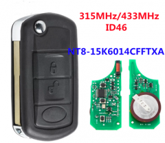 Button Smart Remote Key for-Land Rover Discovery 3 4 Evoque ID7941 Chip ID46 315/433MHZ HU101