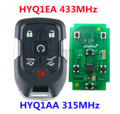 HYQ1EA 433MHz HYQ1AA  315MHz Smart Key For Chevrolet Tahoe Suburban