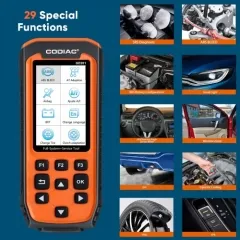 GODIAG GD201 Professional OBDII All-makes Full System Diagnostic Tool with 29 Service Reset Functions GODIAG GD201 Professional OBDII All-makes Full System Diagnostic Tool with 29 Service Reset Functions