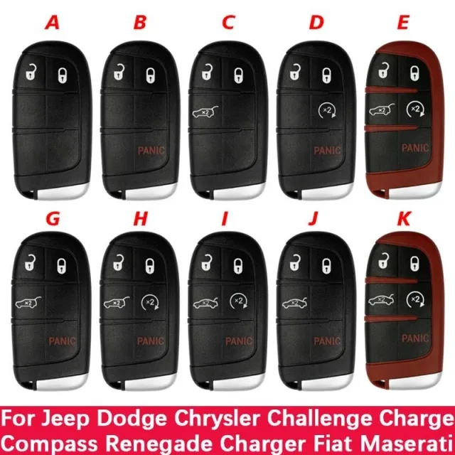 Universal Smart Key Remote Fob ID46 434MHZ M3N40821302 Multi-function Programming For Jeep Dodge Chrysler Fiat