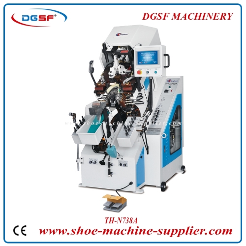 9 Pincers Computerized Automatic Toe Lasting Machine N738A