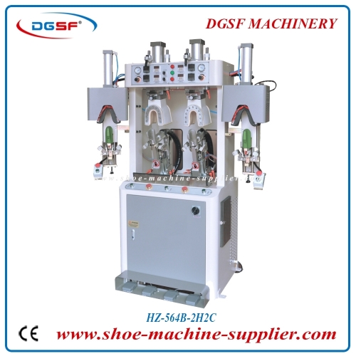 Double cold and double hot air bag type counter moulding machine HZ-564B-2H2C