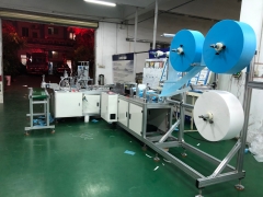 Full Automatic Outside Ear-loop Mask Making Machine 1+1