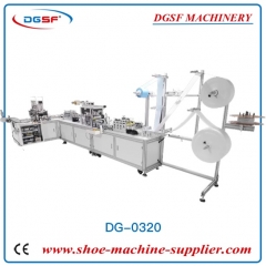 Full automatic 1+1 lip language plane mask machine