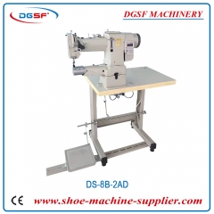 Computer direct drive cylinder bed thick material leather case leather bag industrial sewing machine DS-8B-2AD