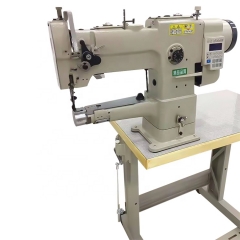 Compound feed heavy duty cylinder bed hand sewing machine for carpet DS-341