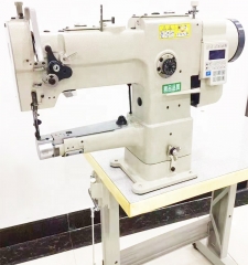 direct drive computerized cylinder bed compound feed industrial sewing machine for leather DS-246-2AD