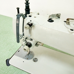 computerize control flat bed automatic reverse compound feed lockstitch industrial sewing machine DS-0303DF-1