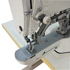 computer programmable bartack lockstitching industrial sewing machine DS-430D