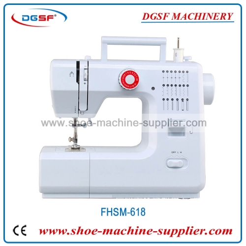 Household sewing machine mini portable seaming buttonhole eating thick household sewing machine FHSM-618