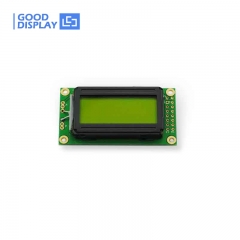8x2 LCD screen display module yellow and green, YM0802B