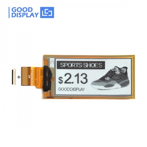 2.13 inch UC8151D e-paper display flexible ultra-thin partial refresh 4 Grayscale eink screen module GDEW0213I5FD