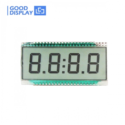 4 Digits LCD screen TN Positive Transflective LCD Panel, EDS805