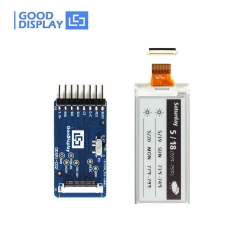 2.9 inch e-paper 296x128 resolution eink monitor and epaper HAT, GDEM029E97 with adapter board DESPI-C02