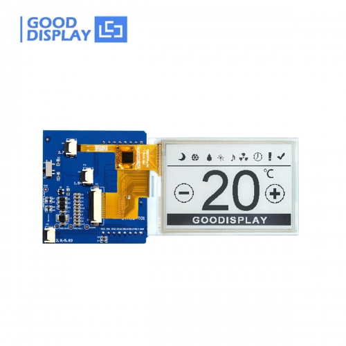 2.7 inch touch eink epaper 264x176 resolution epd display with ESP32 adapter board, GDEY027T91-T01 with ESP32 adapter board ESP32-T01