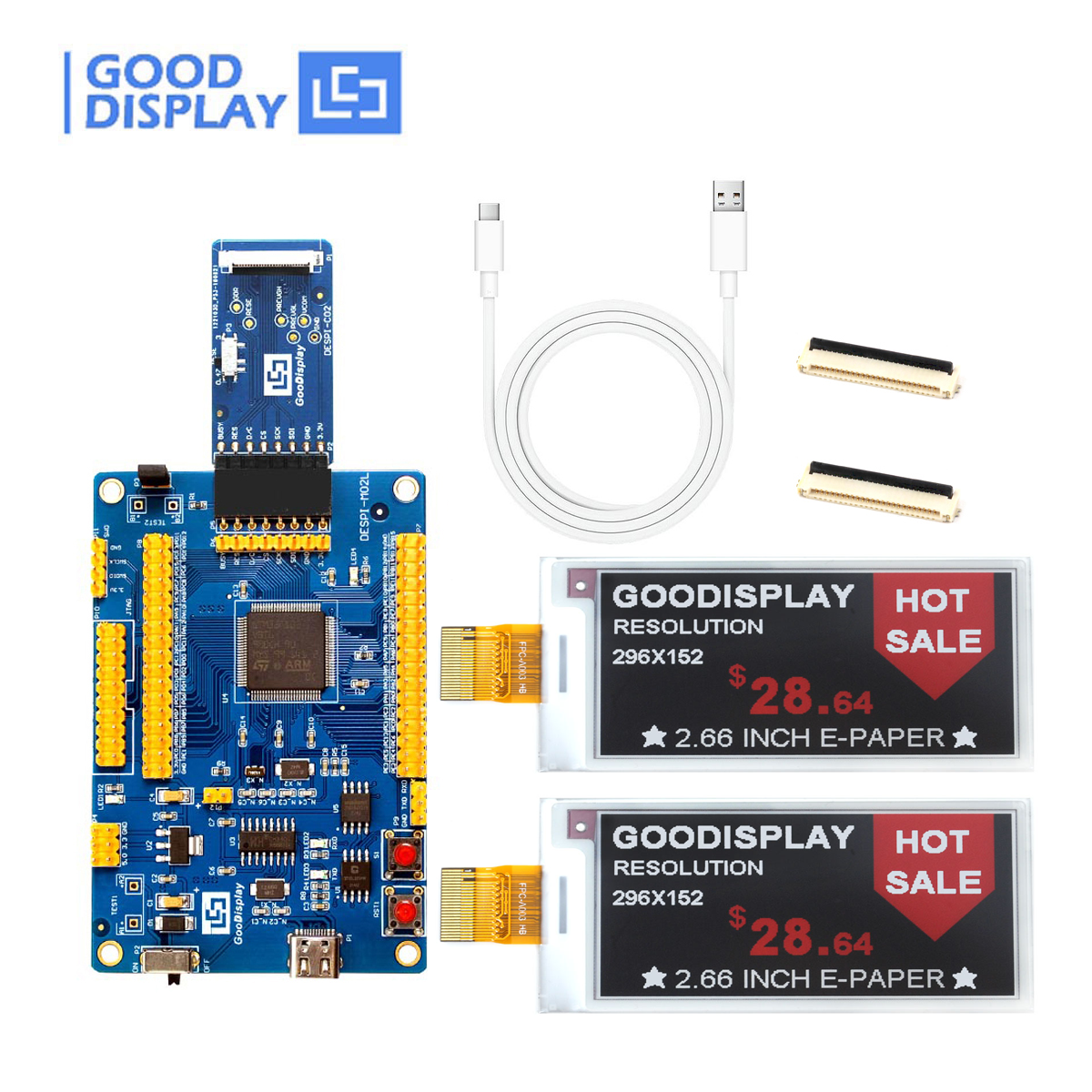 EPD with STM32 Demo Kit