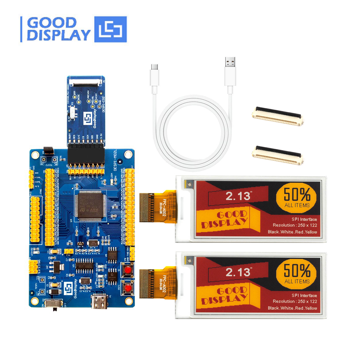 EPD with STM32 Demo Kit