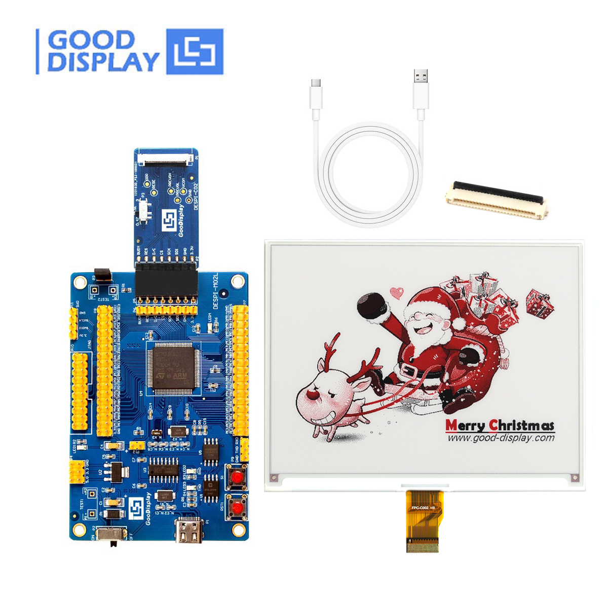 EPD with STM32 Demo Kit
