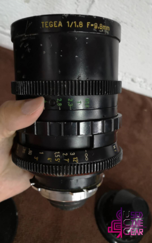 Used Kinoptik TEGEA 9.8mm PL-mount Cinema Lens